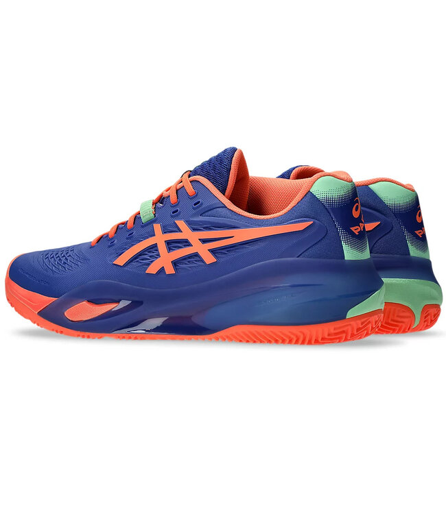 Asics Men's Gel-Resolution X Padel - Dark Cobalt/Vivid Coral