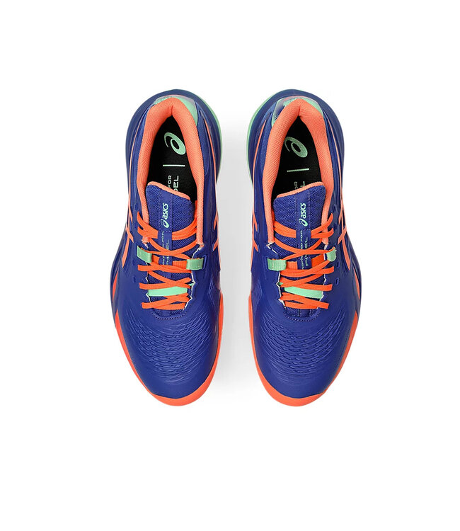 Asics Men's Gel-Resolution X Padel - Dark Cobalt/Vivid Coral