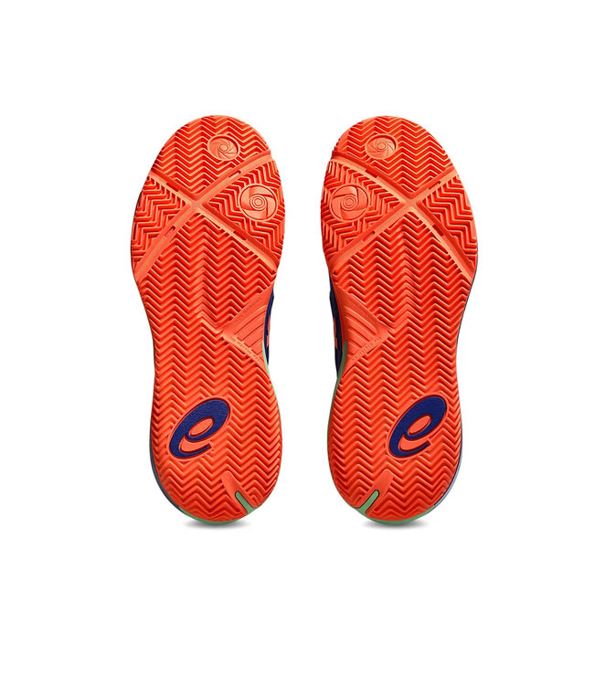 Asics Men's Gel-Resolution X Padel - Dark Cobalt/Vivid Coral