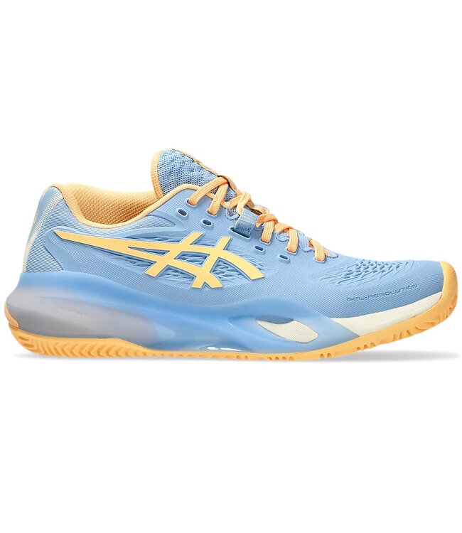 Asics Women's Gel-Resolution X Padel - Stone Wash/Orange Glow