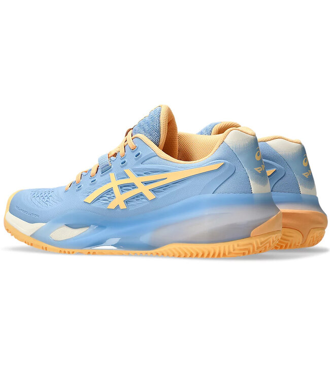 Asics Women's Gel-Resolution X Padel - Stone Wash/Orange Glow