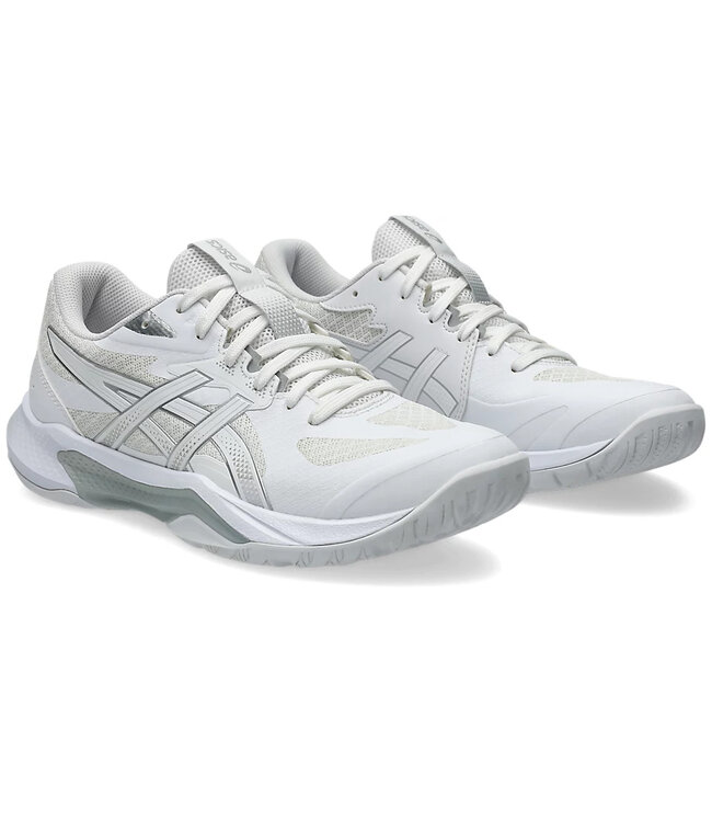 Asics Gel Tactic 13 Women's Indoor Shoe - White/Pure Silver