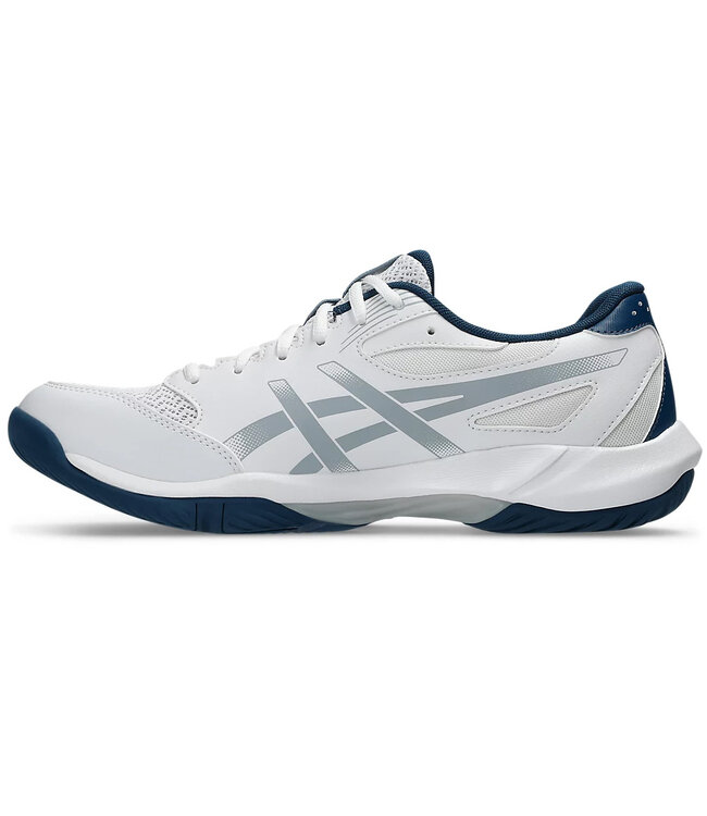 Asics Gel-Rocket 12 Men's Indoor Shoe - White/Mako Blue
