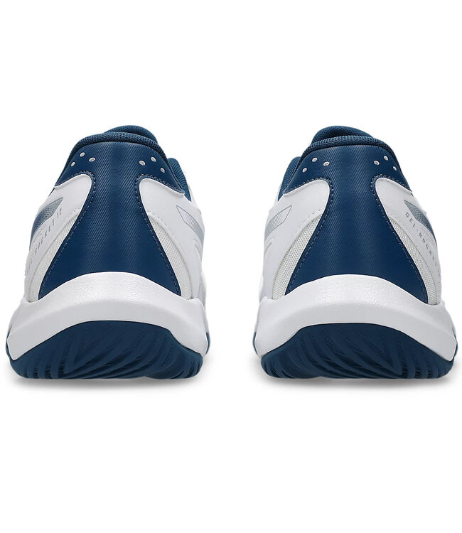 Asics Gel-Rocket 12 Men's Indoor Shoe - White/Mako Blue