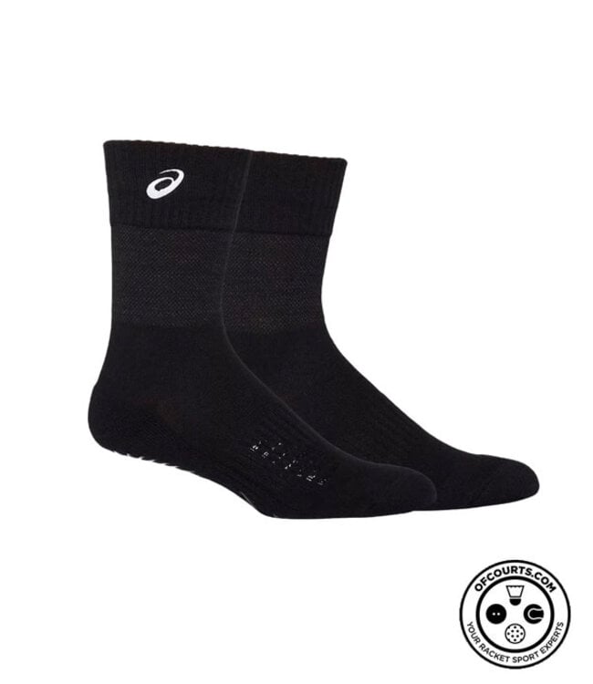 Asics Court FF Crew Socks - Performance Black