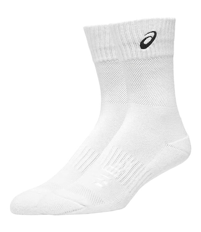 Asics Court FF Crew Socks - White