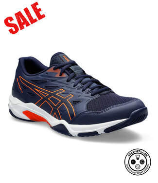 Asics Gel Rocket 11 Men's Indoor Shoe - Peacoat/Orange