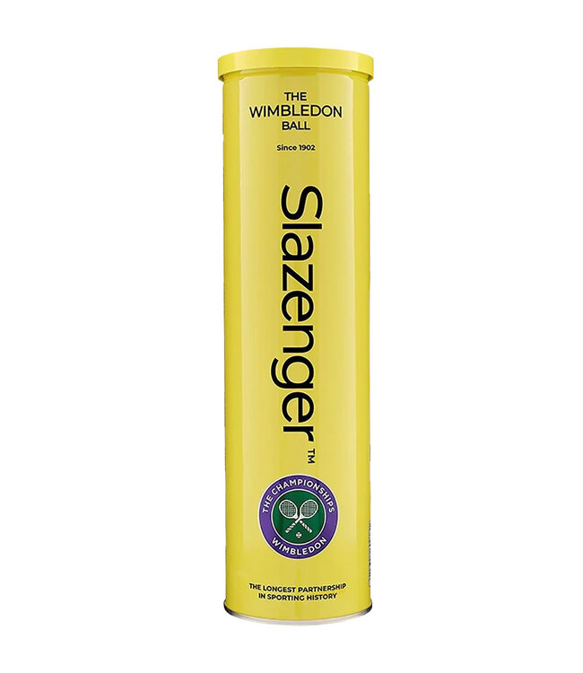 Slazenger The Wimbledon Ball All Court - 4 Ball Can