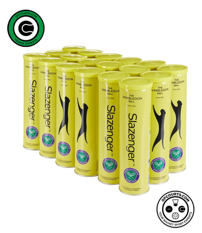 Slazenger The Wimbledon Ball All Court - 18 Cans