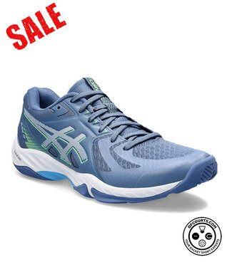 Asics Blade FF Men's Indoor Shoe - White/Blue