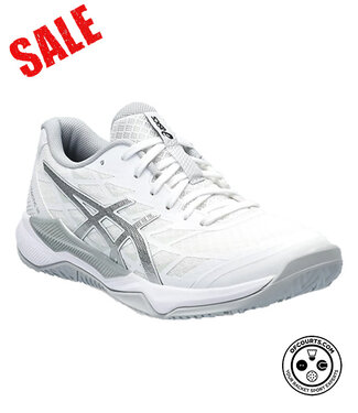 Asics Gel tactic 12 Women's Indoor Shoe -White/Pure silver