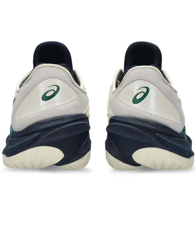 Asics Court FF 3 Men's Tennis Shoe - Cream/Jasper Green