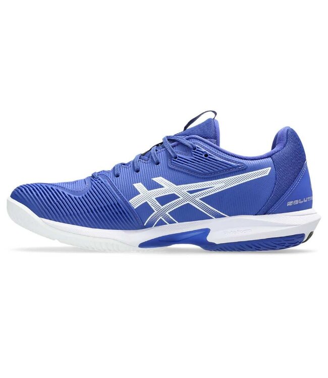 Asics Solution Speed FF 3 Clay Men's Tennis Shoe - Dark Cobalt/White
