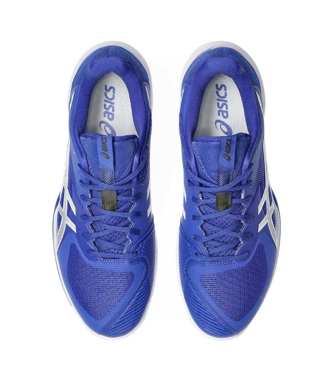 Asics Solution Speed FF 3 Clay Men's Tennis Shoe - Dark Cobalt/White