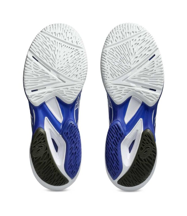 Asics Solution Speed FF 3 Clay Men's Tennis Shoe - Dark Cobalt/White