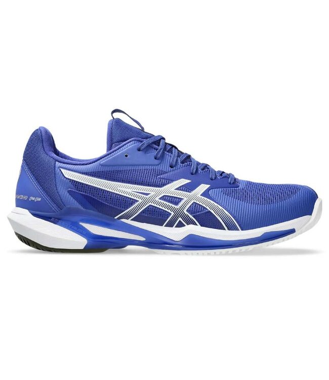 Asics Solution Speed FF 3 Clay Men's Tennis Shoe - Dark Cobalt/White