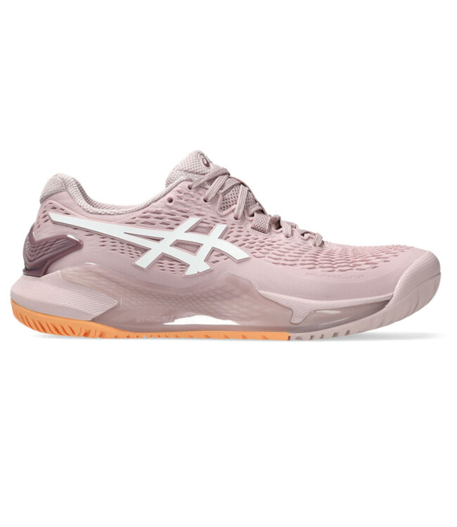 Asics Gel Resolution 9 Clay Women's Tennis Shoe - Watershed Rose/White