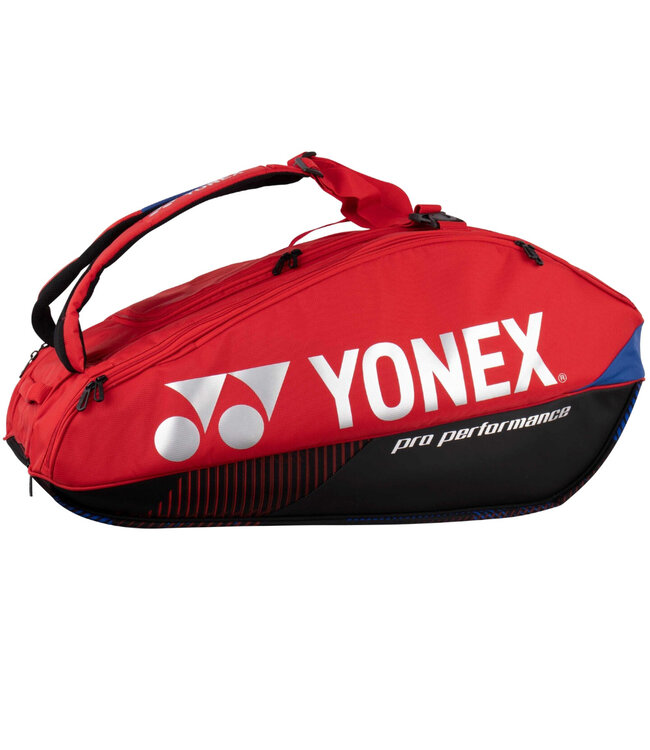 Yonex 92429 Pro Racquet Bag 9 Pack - Scarlet