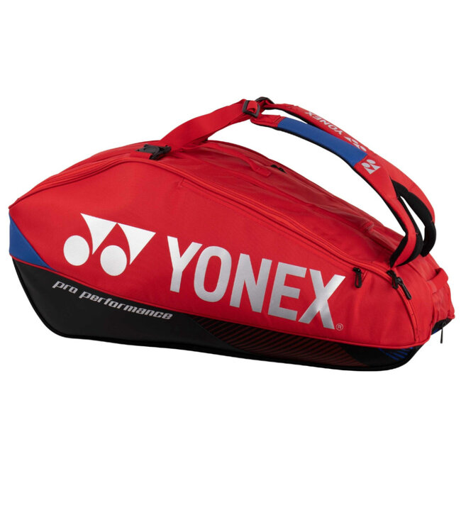 Yonex 92429 Pro Racquet Bag 9 Pack - Scarlet
