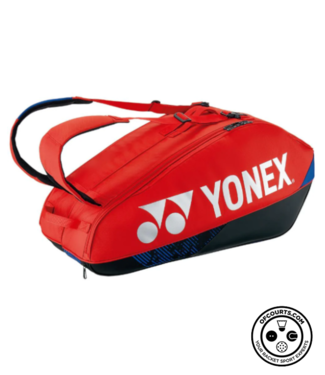 Yonex 92426 Pro Racket Bag 6 Pack - Scarlet