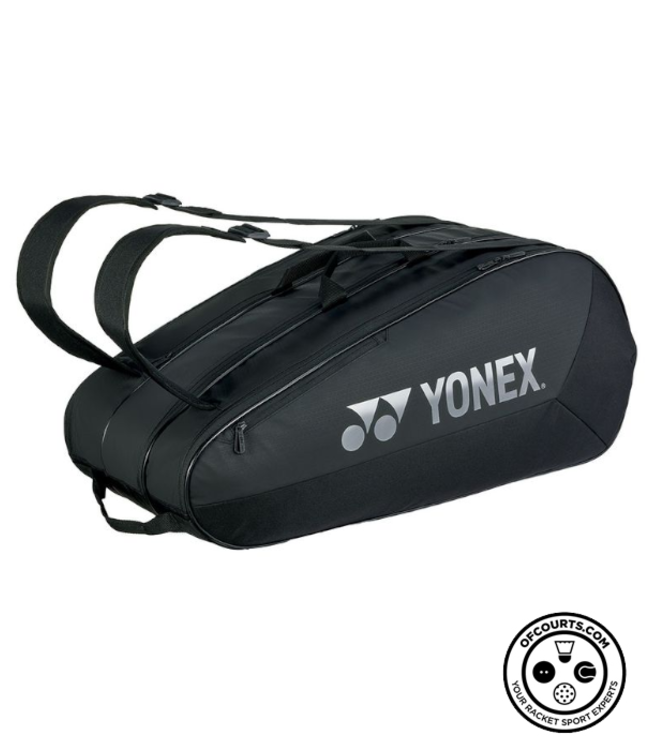 Yonex 42529 Team Racket 9 Pack Tennis Bag - Black