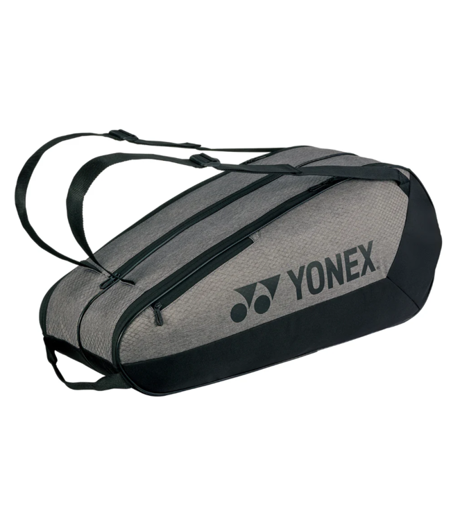 Yonex 42526 Team Racket 6 Pack Tennis Bag - Grey/Black