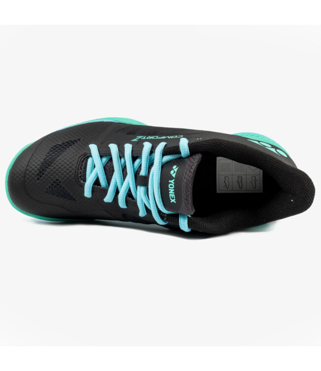 Yonex Power Cushion Comfort Z3 Women's Indoor Shoe - Black/Mint