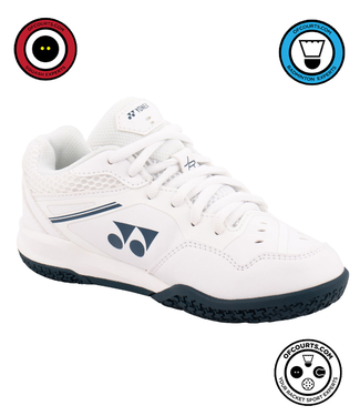 Yonex Power Cushion 65 Junior Shoes - White