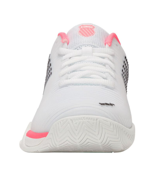 K-Swiss Hypercourt Express 2 Women's Shoe Wide - White/Neon Pastel Pink