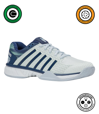 K-Swiss Express Light Pickleball 2E Men's Shoe - Bit Of Blue/Oceana