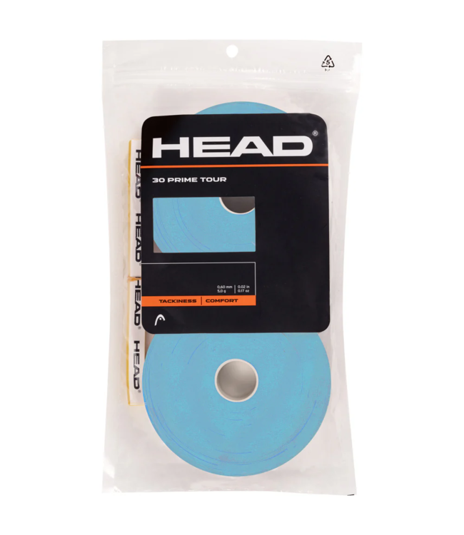 Head Prime Tour Overgrip 30 Pack - Blue