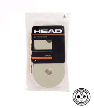 Head Prime Tour Overgrip 30 Pack - Grey