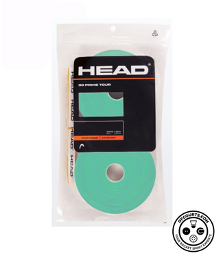 Head Prime Tour Overgrip 30 Pack - Mint