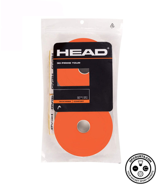 Head Prime Tour Overgrip 30 Pack - Orange