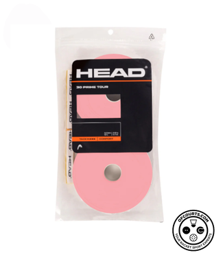 Head Prime Tour Overgrip 30 Pack - Pink