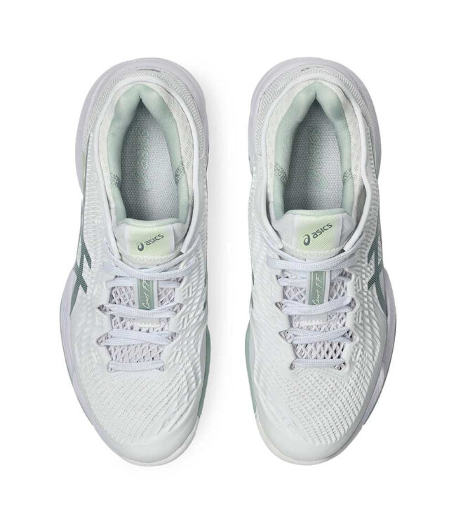 Asics Court FF 3 Women's Tennis Shoe - White/Lichen Rock