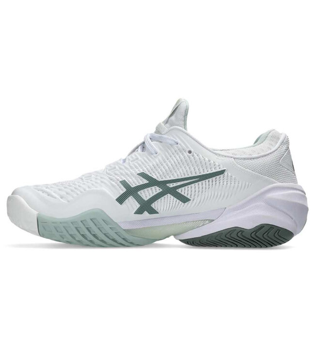 Asics Court FF 3 Women's Tennis Shoe - White/Lichen Rock