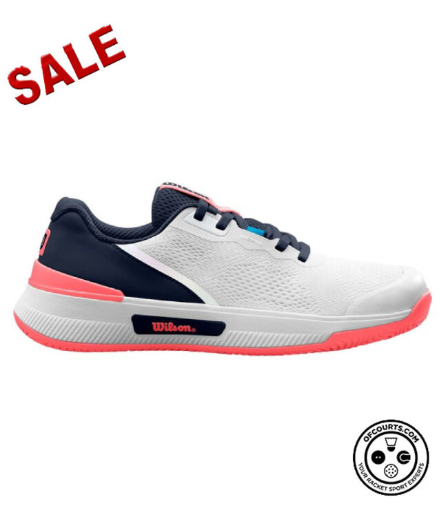 Wilson Intrigue Pro Womens Tennis Shoe - White/Navy Blaze
