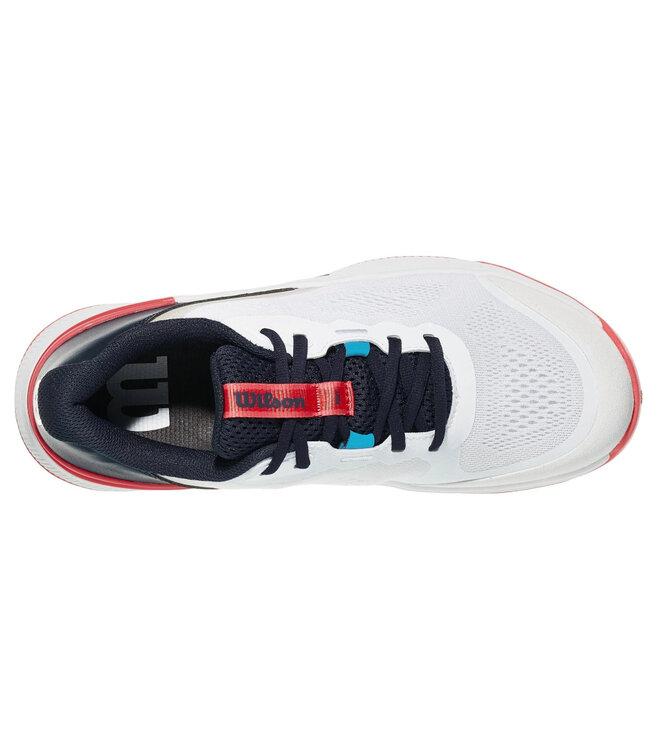 Wilson Intrigue Pro Womens Tennis Shoe - White/Navy Blaze @ Lowest Price
