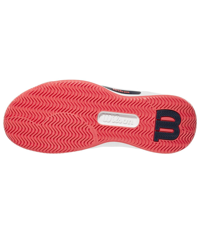 Wilson Intrigue Pro Womens Tennis Shoe - White/Navy Blaze @ Lowest Price