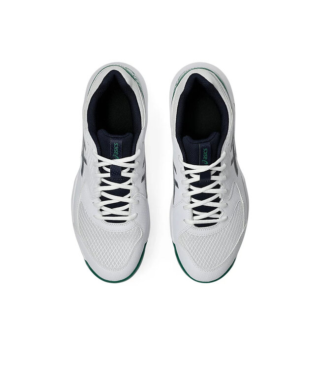 Asics Gel Dedicate 8 Wide Men's Tennis Shoe - White/Midnight