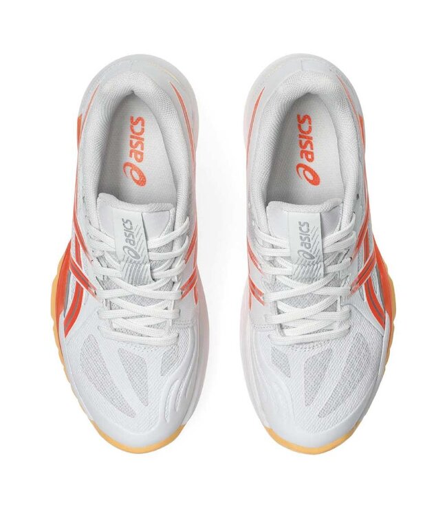 Asics Powerbreak FF Women's Indoor Shoe - White/Vivid Coral