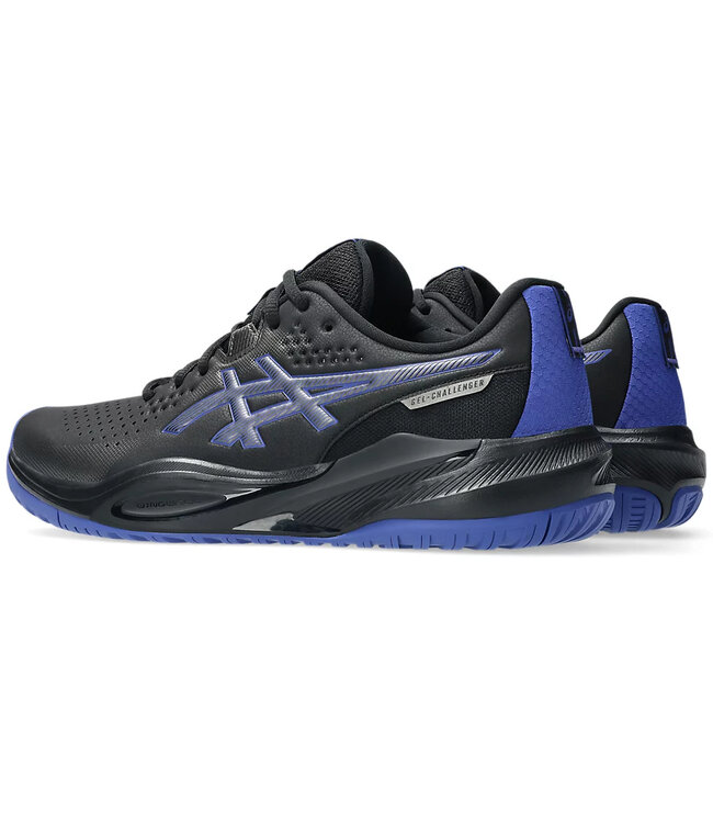 Asics Gel Challenger 15 Men's Tennis Shoe - Black/Dark Cobalt