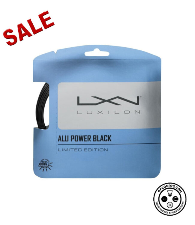 Luxilon ALU Power Black 125 Tennis String