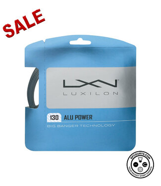Luxilon ALU Power 130 Tennis String (Silver)