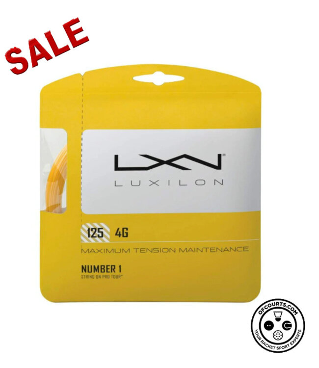 Luxilon 4G 125 Tennis String