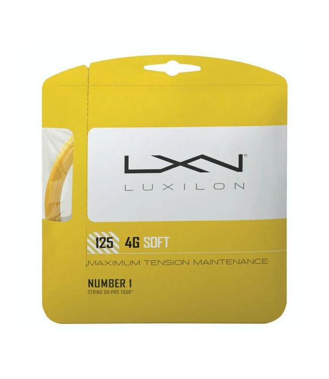Luxilon 4G Soft 125 Tennis String
