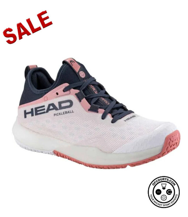 Head Motion Pro Women's Pickleball Shoe - White/Blueberry