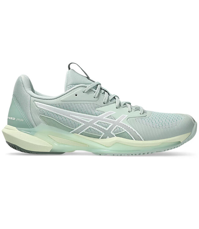 Asics Solution Speed FF 3 Women's Tennis Shoe - Lichen Rock/White