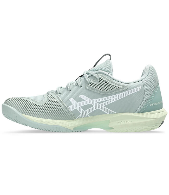 Asics Solution Speed FF 3 Women's Tennis Shoe - Lichen Rock/White